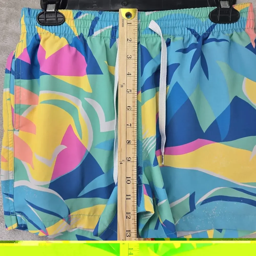 Chubbies Swim Trunks Mens Small The Wave Dashers Classic 5.5